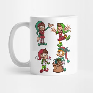 Christmas Elves Mug